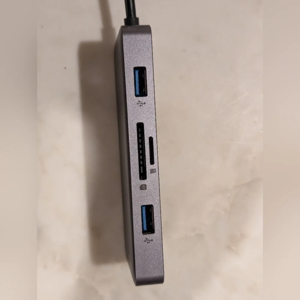 VAVA USB C Hub 8 in 1 USB C Adapter to 4K HDMI, 1Gbps RJ45 Ethernet Port, USB